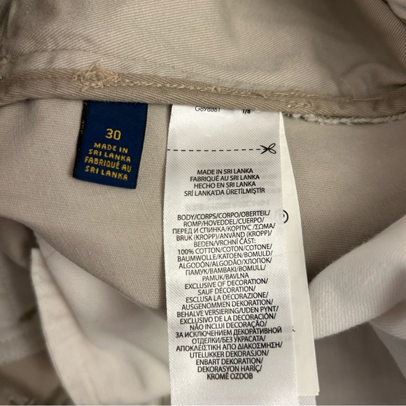 Polo Ralph Lauren 10.5-Inch Gellar Classic Fit Cargo Short in Stone Size 30 - Picture 10 of 11